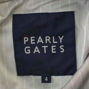 PEARLY GATES ゴルフウェア ナイロンジャケット セット Vネック 長袖 4 ネイビー 紺 053-221103 /G