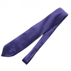 BRIONI ネクタイ 総柄 シルク 紺 ネイビー 紫 /YM