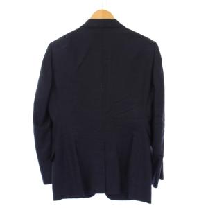 TOM FORD スーツ セットアップ シルク 7-48R ネイビー 14EL40