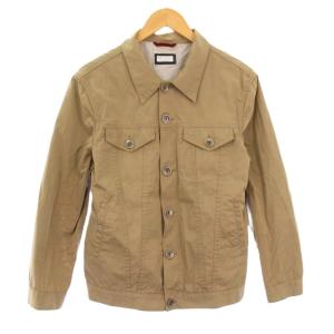 ステンカラージャケット S ベージュ