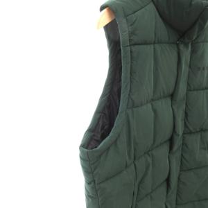 OAKLEY 美品 ESSEN INSULATI ベスト ロゴ刺繍 M 緑 グリーン 中綿 ジップアップ FOA407309