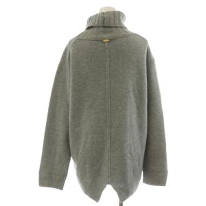 MUSE de Deuxieme Classe JADE タートルネックニット セーター 長袖 ウール カシミヤ混 グレー 17080500418030