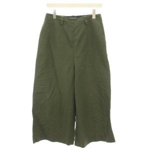 24SS プレーンウィーブコットンリネン PLAIN WEAVE COTTON LINEN ワイドパンツ