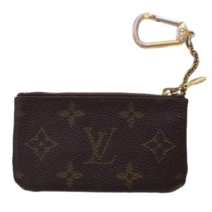 LOUIS VUITTON ポシェット・クレ モノグラム 小銭入れ コインケース 茶 M62650 /BM OH