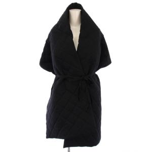 スカーフ キルティング ワンカラー 黒 ブラック S52TE0049 /BB