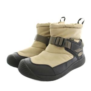 フッドロメオ ウォータープルーフ HOODROMEO WP ショートブーツ ナイロン EU43 ベージュ