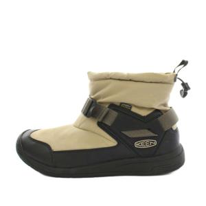 KEEN フッドロメオ ウォータープルーフ HOODROMEO WP ショートブーツ ナイロン EU43 ベージュ