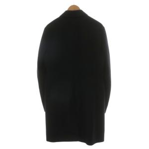 CoSTUME NATIONAL チェスターコート ロング丈 ウール アウター 50 黒 ブラック 188JLH04 /AN42