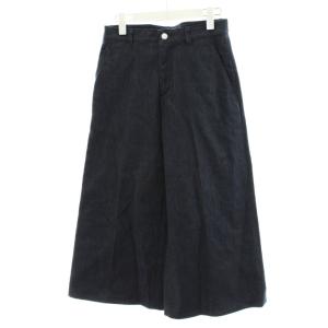 ベルボトム デニムパンツ ジーンズ ジーパン Gパン ワイド 38 紺 ネイビー 40099 /AN37