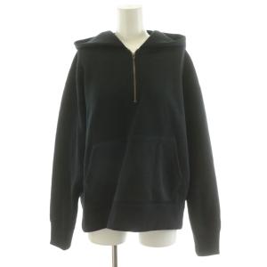 RHC パーカー プルオーバー ハーフジップ XS 黒 ブラック 36109000324 /AN54