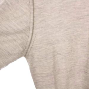 LANVIN セーター ニット 薄手 カシミヤ 長袖 XS ライトグレー /YM