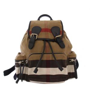 ノバチェック リュックサック ベージュ