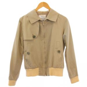 ヨウジヤマモト ステンカラージャケット ブルゾン アウター ジップアップ ショート丈 シルク ウール 3