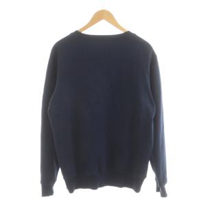 AVIREX スウェット トレーナー 長袖 XL 紺 ネイビー ロゴ プリント 6183559 /RR