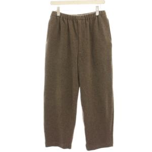 CASHMERE WOOL BRUSHED JERSEY PANTS