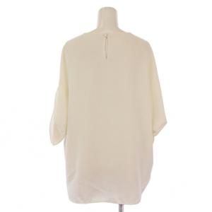 ADORE シャツ ブラウス 半袖 クルーネック 38 白 531-0110317 /BM