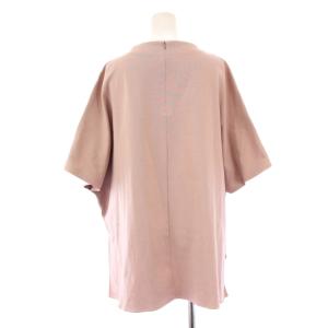 ADORE カットソー 半袖 フレンチスリーブ クルーネック 無地 ストレッチ ワンカラー 38 ピンク /BB