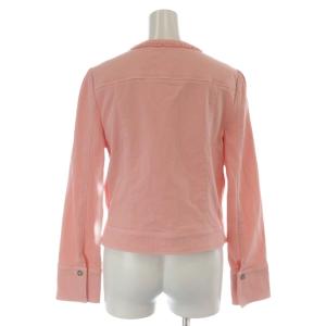 M'S GRACY デニムジャケット ノーカラージャケット リボン 40 ピンク JY-914108 /TK