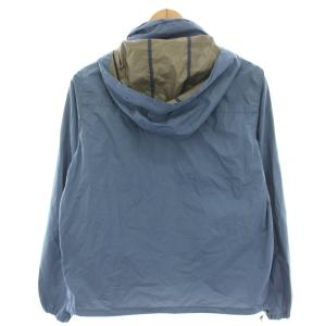 MARGARET HOWELL マウンテンパーカー ブルゾン ジャケット ナイロン ジップアップ 2 水色 ライトブルー 578-125101
