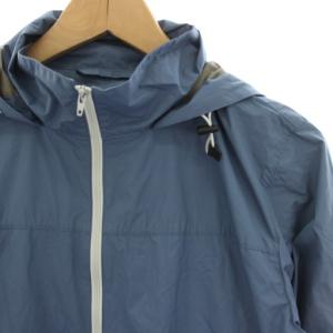 MARGARET HOWELL マウンテンパーカー ブルゾン ジャケット ナイロン ジップアップ 2 水色 ライトブルー 578-125101