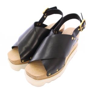 Elyse Platform Sandals エリス プラットフォームサンダル ストラップ スクエアトゥ