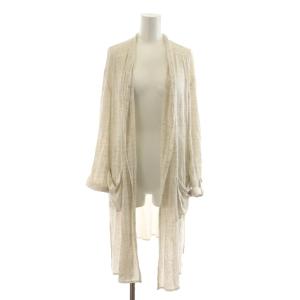 カーディガン ロング 長袖 38 ベージュ 2181-52615 /RR