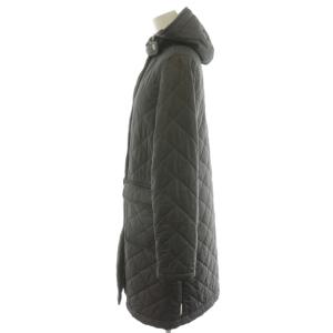 Traditional Weatherwear キルティングコート 中綿コート ロング丈 ボア アウター 38 グレー L152MCQCO0011M /AN39