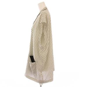 JOURNAL STANDARD LUXE 25SS コモンプリント シャツベスト 前開き 総柄 F アイボリー 25011440002010 /BB