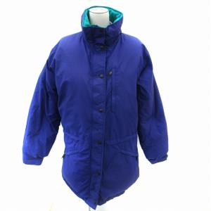 ペノブスコットパーカー 中綿ジャケット ミドル丈 スタンドカラー 青 ブルー 緑 グリーン /SM3