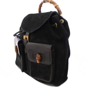 GUCCI バンブー リュックサック ブラック ブラウン 003.2058.0016