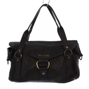 ヴィッテロルクスハンドバッグ レザー ブラック