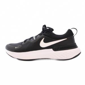 React Miler Black White スニーカー US9