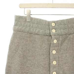 SEEALL YAK TERRY BUTTON スウェットパンツ イージーパンツ 裏起毛 3 グレー SAU31 SW983