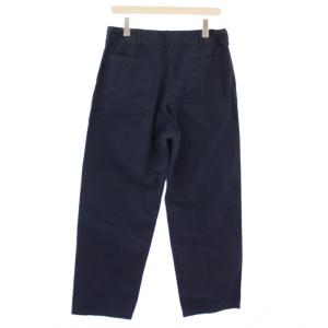 orSlow ベイカーパンツ ヘリンボーン スラックス ボタンフライ ワンカラー S 紺 ネイビー タグ付き /BB