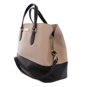 kate spade new york ショルダーバッグ ハンドバッグ 2WAY レザー ベージュ 黒 /BM