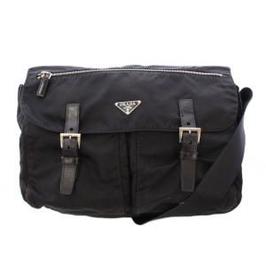ショルダーバッグ ナイロン ブラック