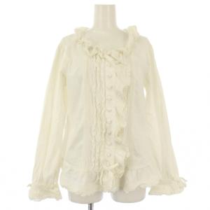 ブラウス 長袖 レース 白 A2171FB 208 /TK