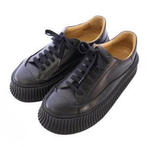 JIL SANDER ローカットスニーカー 37 ブラック