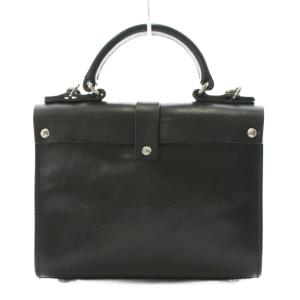 DIESEL ショルダーバッグ ハンドバッグ 2way レザー 黒 ブラック /AN22