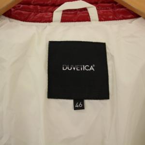 DUVETICA SINONEDUE ダウンジャケット 46 レッド ホワイト 182-U.6500N00