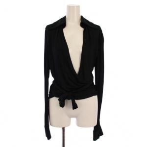 カシュクール カットソー 長袖 38 黒 /BM