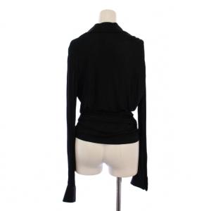 GUCCI カシュクール カットソー 長袖 38 黒 /BM