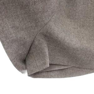 FOXEY フラノショート パンツ ウール 38 グレー 30173