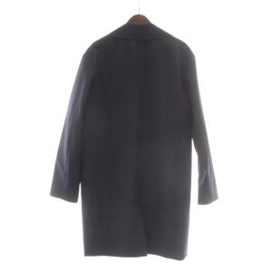 TAKA-Q 耐水圧撥水 バルカラーコート チェスター ロング L 紺 ネイビー 7442661 /AU