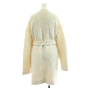 GALLARDAGALANTE コート ロング丈 アルパカ アウター F 白 ホワイト GGZ1032105A0006 /AN26