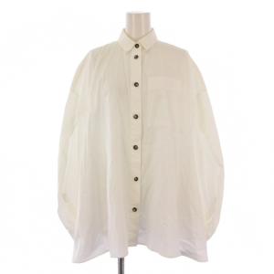 シャツ ブラウス 長袖 38 ホワイト 300FS930-1540 /BM