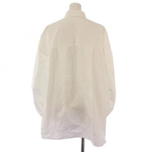 ENFOLD シャツ ブラウス 長袖 38 ホワイト 300FS930-1540 /BM