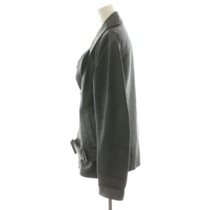 Theory SMOOTH NAPPA MOTO JKT LB ライダースジャケット ダブル 羊革 ラムレザー S 黒