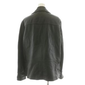 Theory SMOOTH NAPPA MOTO JKT LB ライダースジャケット ダブル 羊革 ラムレザー S 黒