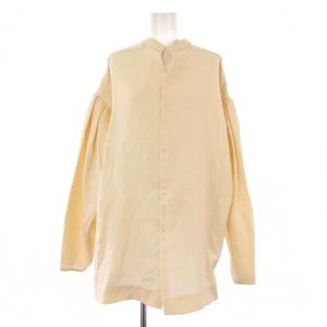 リシェルブラウス シャツ 長袖 シルク ウール F ベージュ CH106096ER /BM